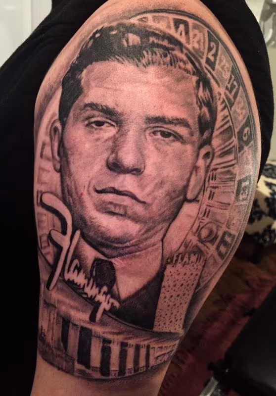 Lucky Luciano Tattoo