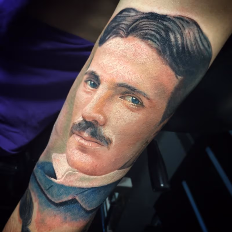 Nikola Tesla Tattoo