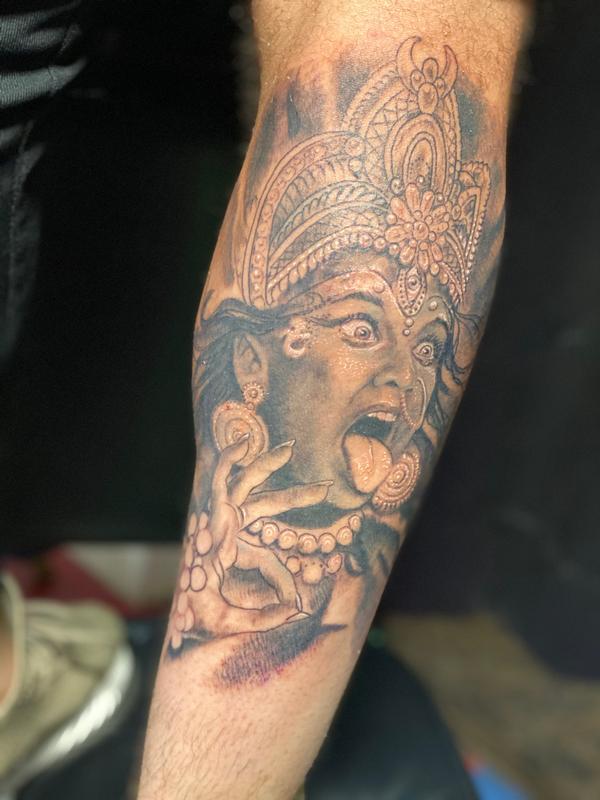 Kali Hindu Goddess Tattoo