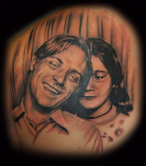 Photo-booth Portrait Tattoo