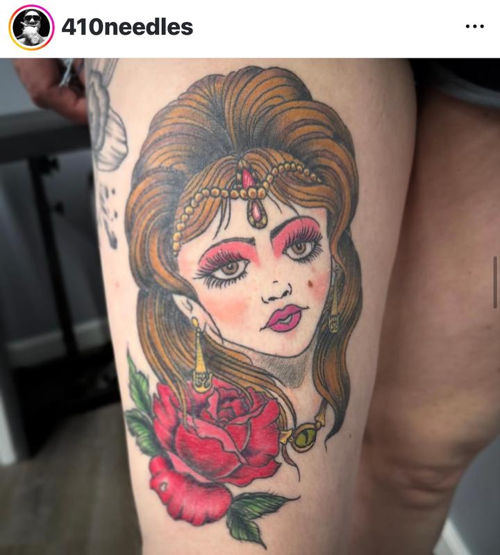 Traditional Beauty by @410needles