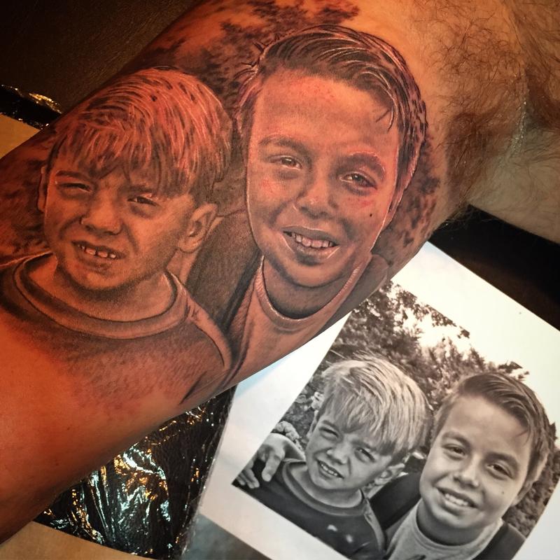 Family Portrait Tattoo