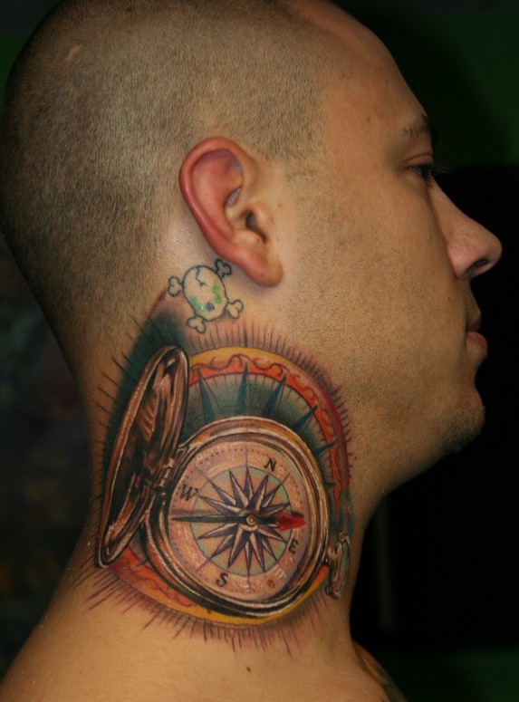 Compass Tattoo