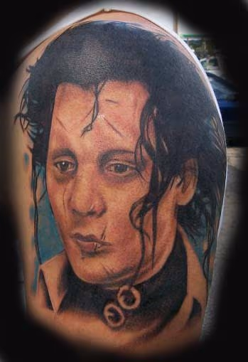 Edward Scissorhands Tattoo