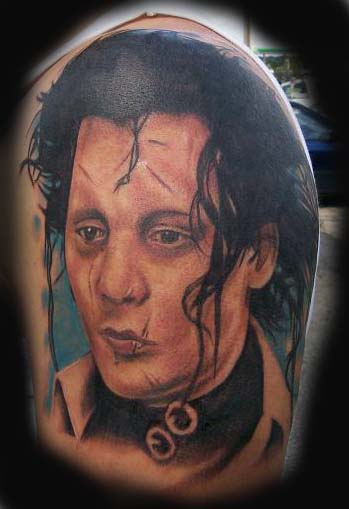 Edward Scissorhands Tattoo