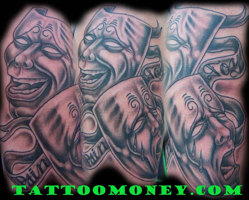 Joy & Pain Tragedy Masks