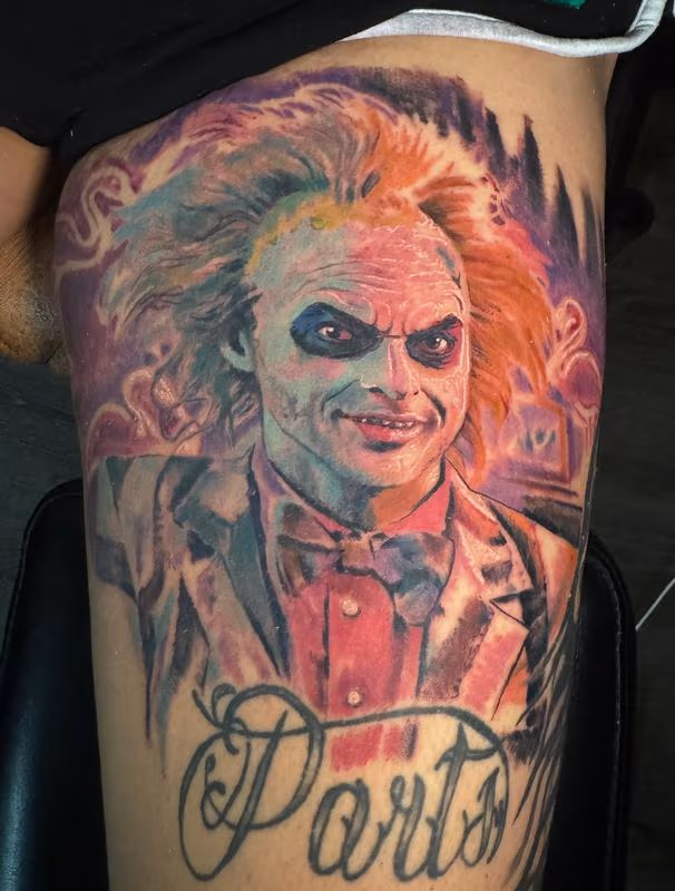 Beetlejuice Tattoo
