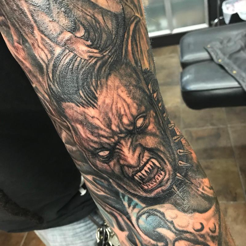 Demonic Troll Tattoo