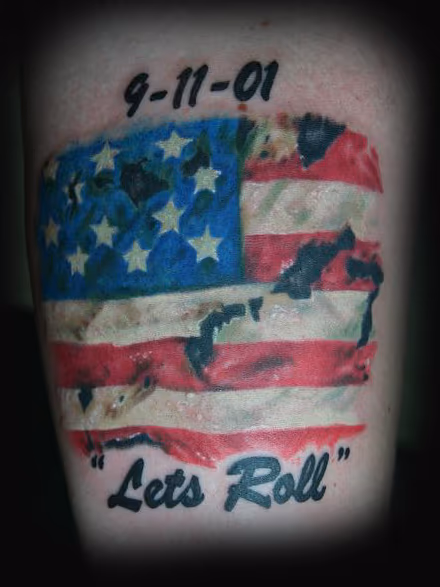 Sptember 11th Memorial Flag