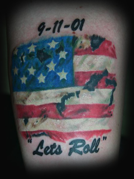 Sptember 11th Memorial Flag