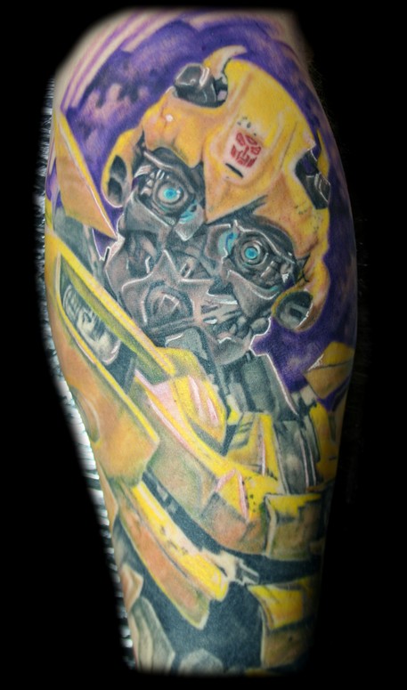 Bumble Bee Transformers Tattoo