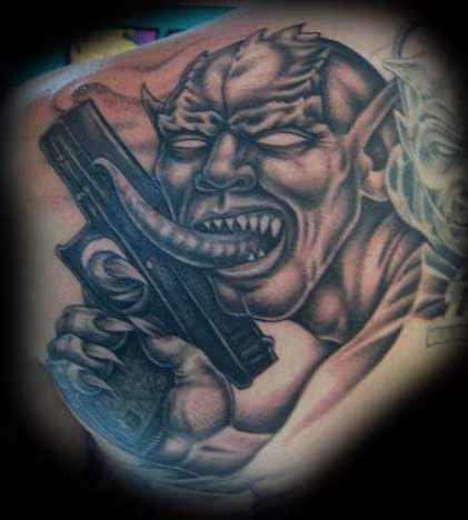 Demon Tattoo