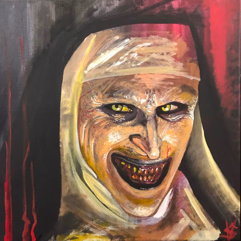 The Nun acrylic prints available