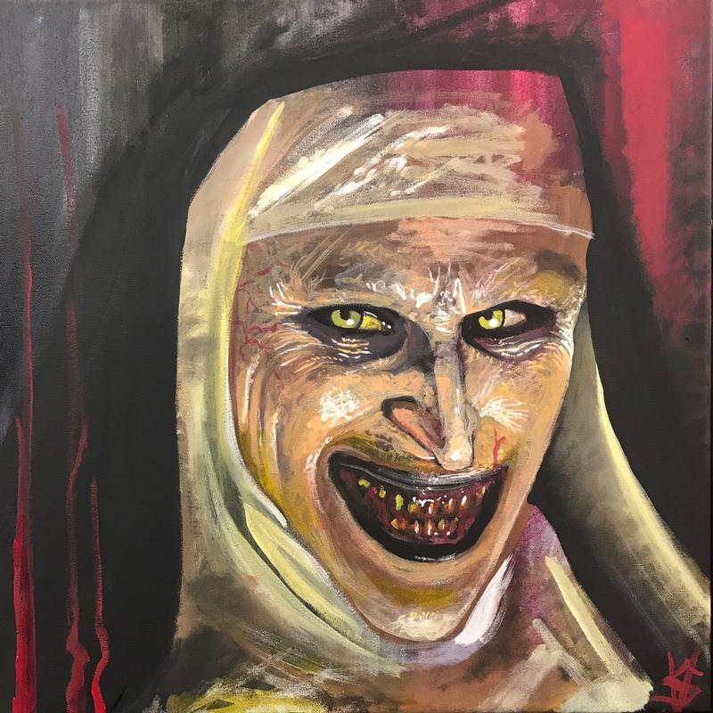 The Nun acrylic prints available