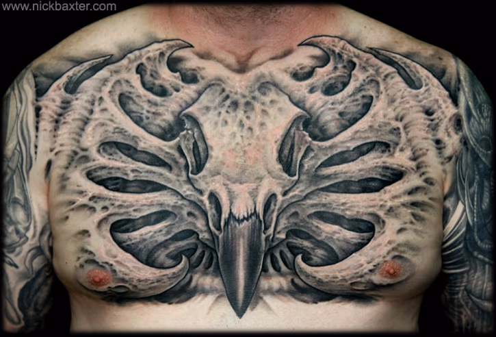 Raven Skull Bonescape