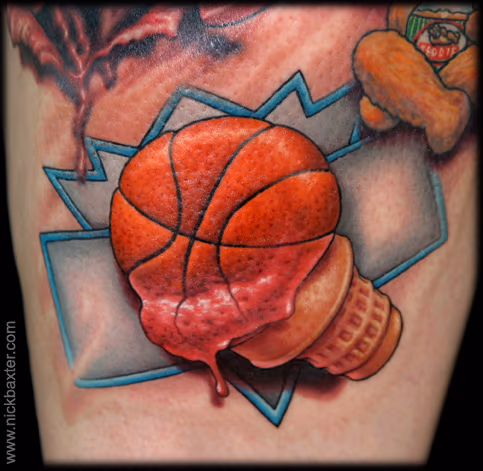 NBA Jam Ice Cream Cone