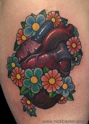 Heart and Flowers