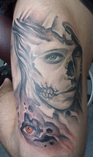 Scott's leg