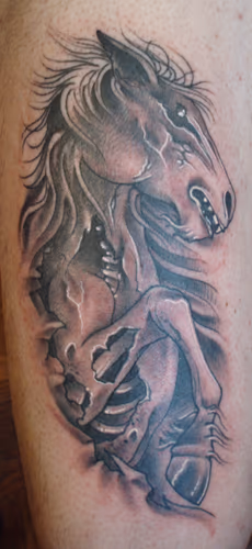 Zombie horse