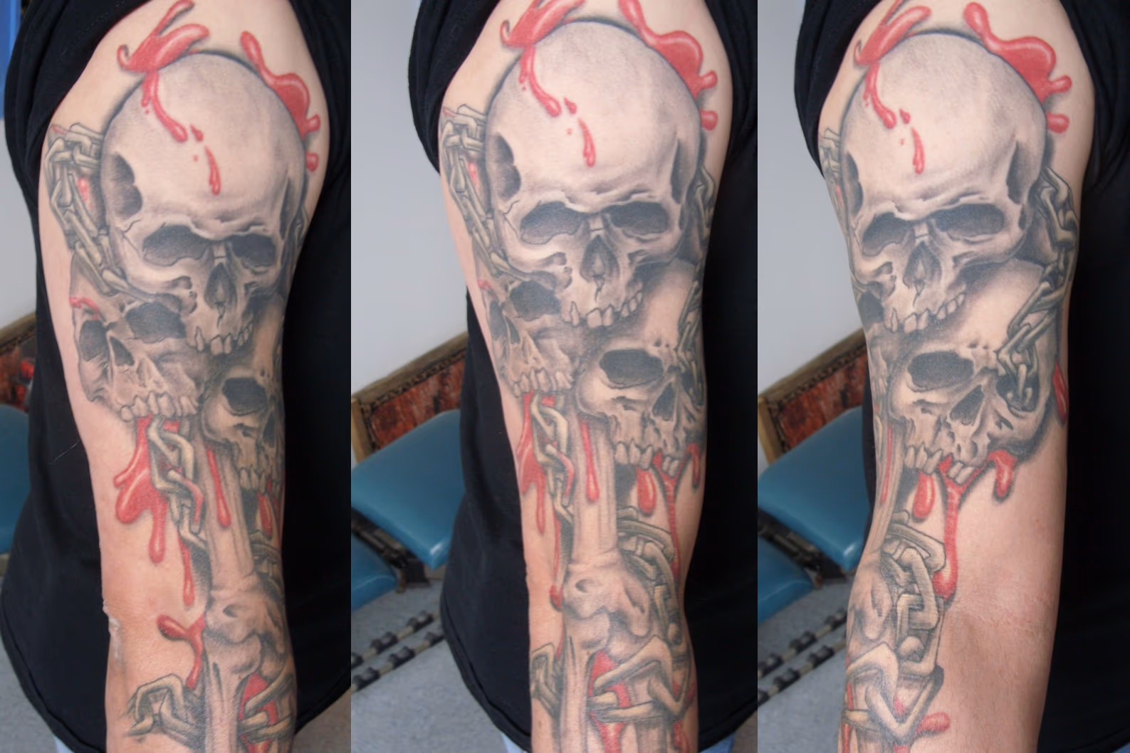 Skulls and chains