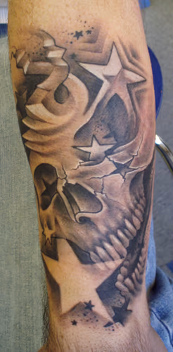 Starry skull
