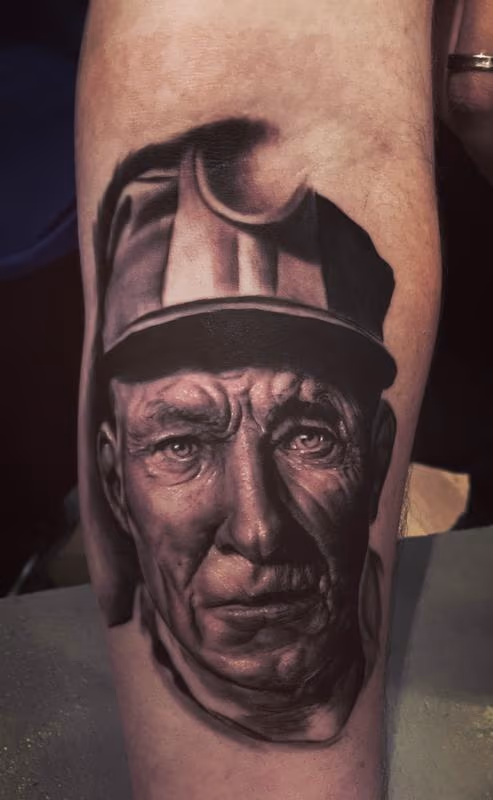 Portrait of a miner