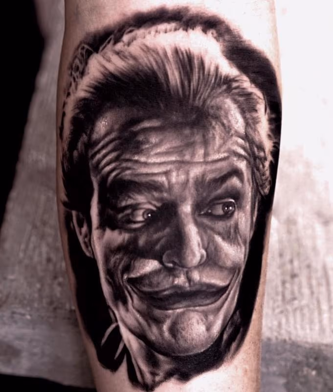 joker tattoo