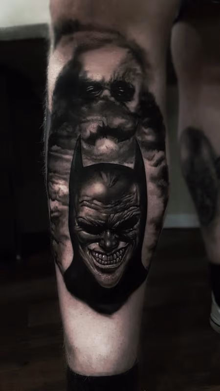 batman tattoo