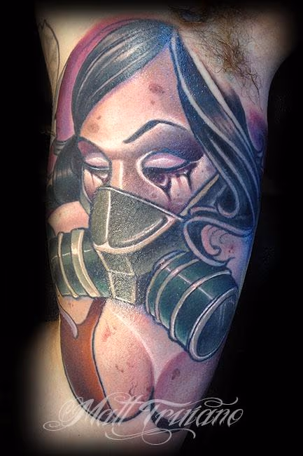 Dead gas mask