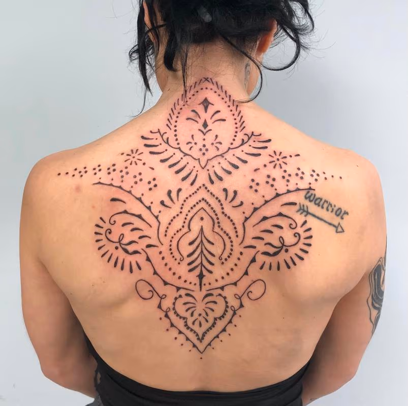 Ornamental Back Piece