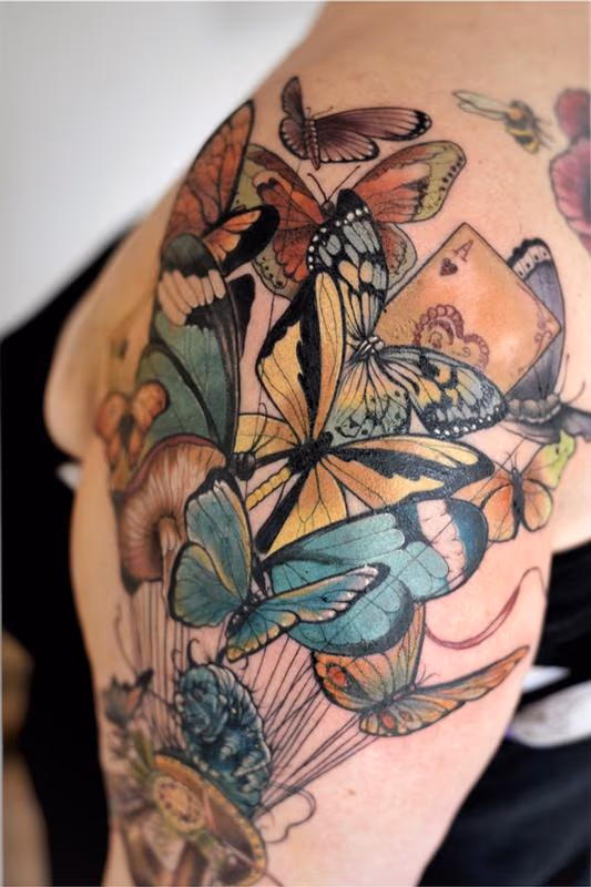 Alice in Wonderland Tattoo