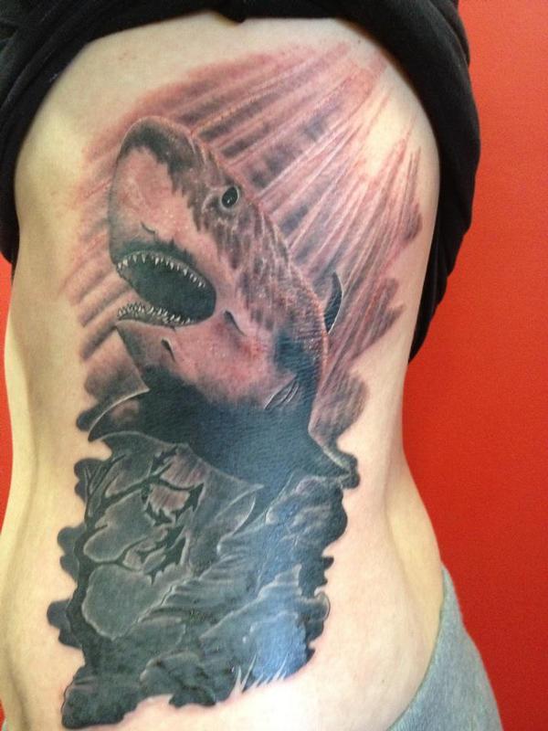shark rib piece