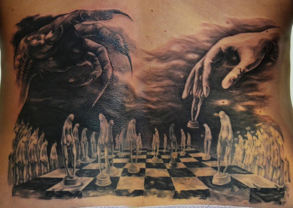 chessboard devil good