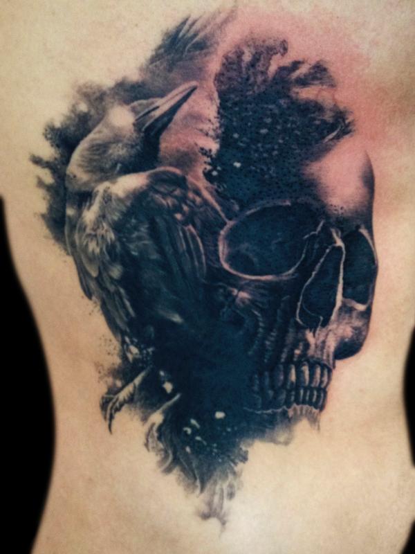 crow skull