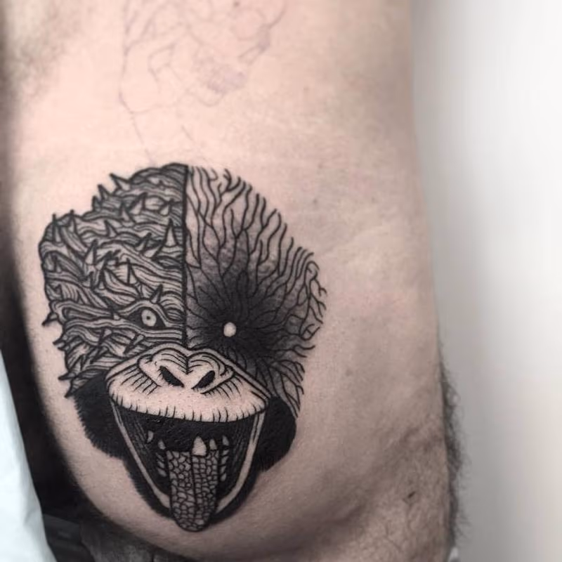 monkey ass
