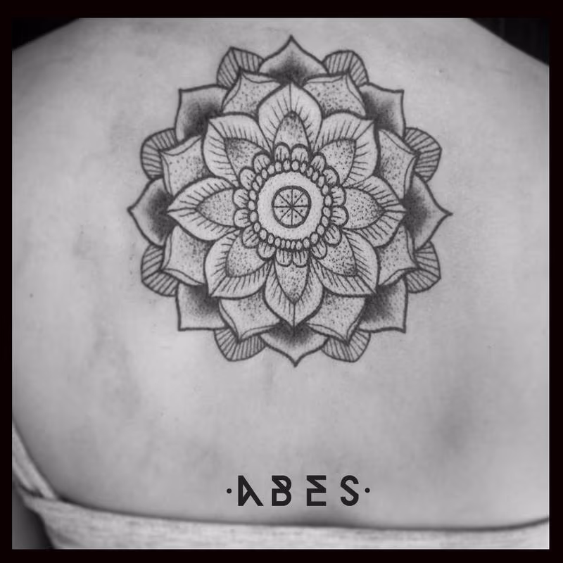 mandala back