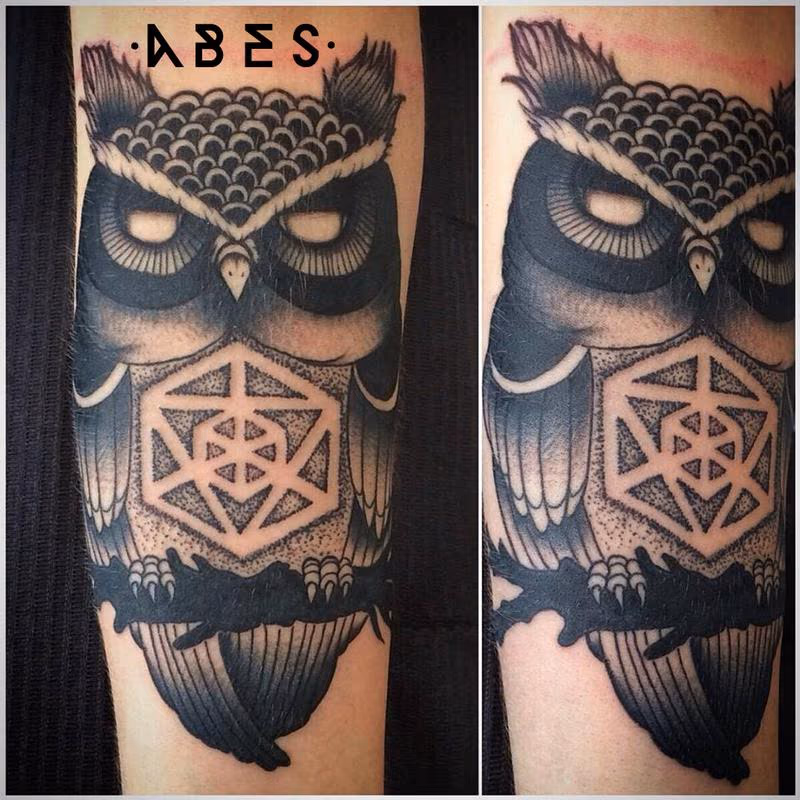 geometric owl