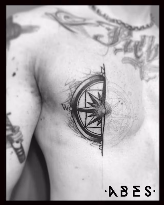 half compass