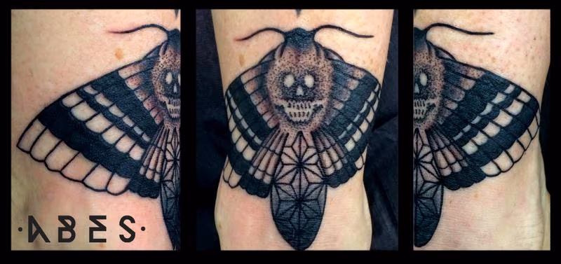death moth skull