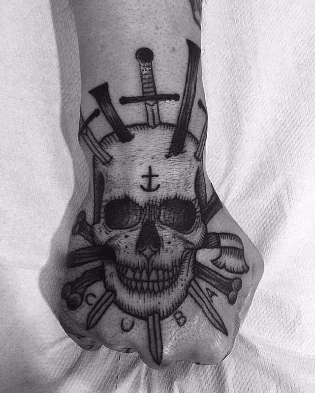 arm skull