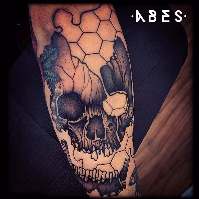 skull geomethric