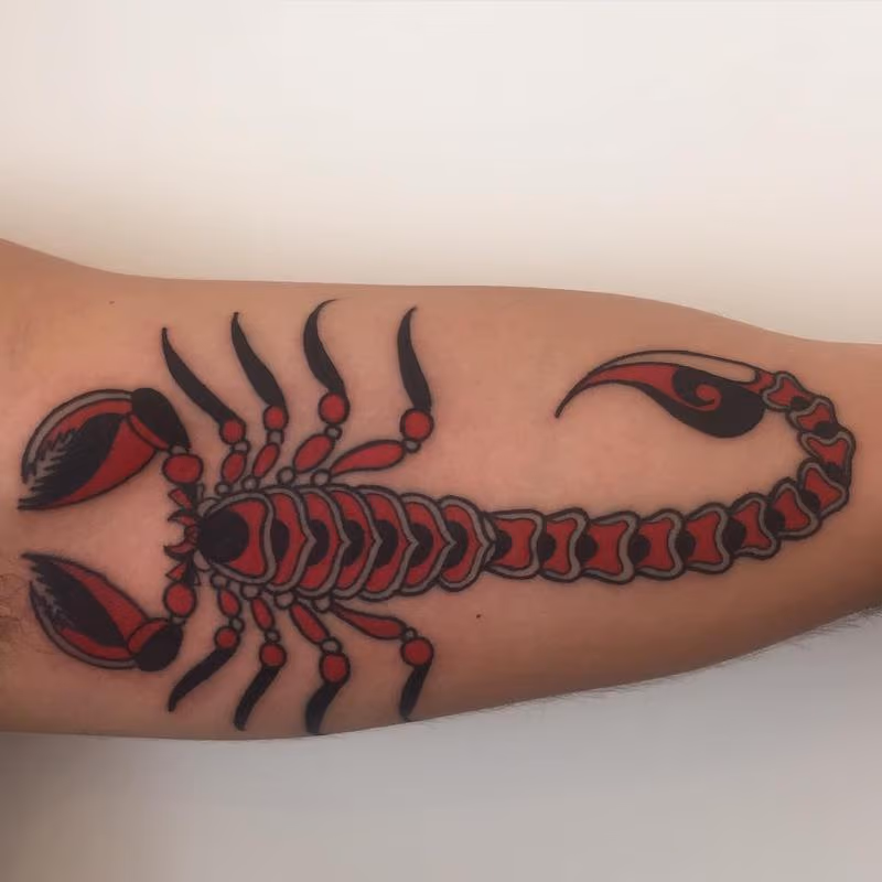 red scorpio
