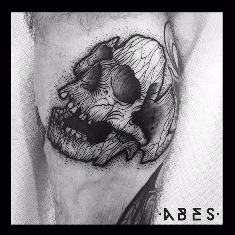 white skull