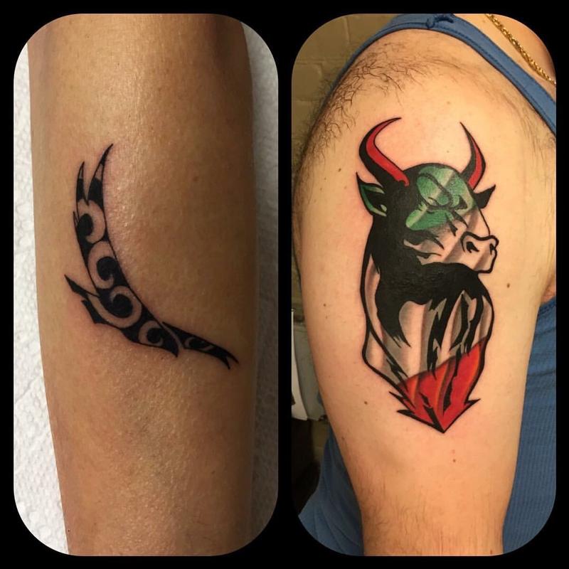 Koi fish sleeve in progress