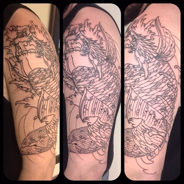 1st sitting Dragon koi