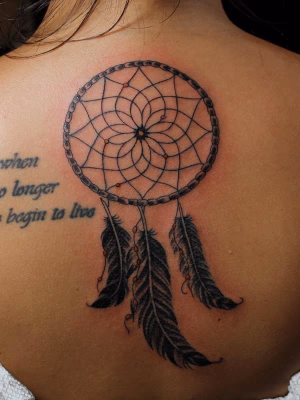 Dream-catcher with Feathers