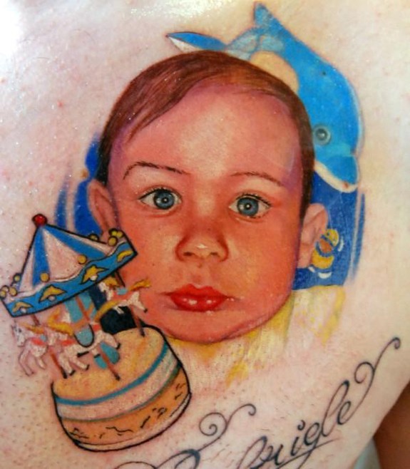 Child with Carousel