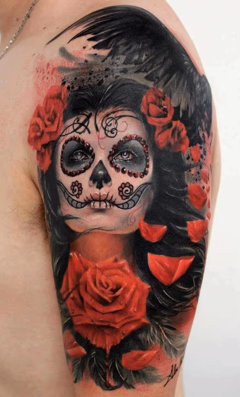 Day of the Dead Pinup