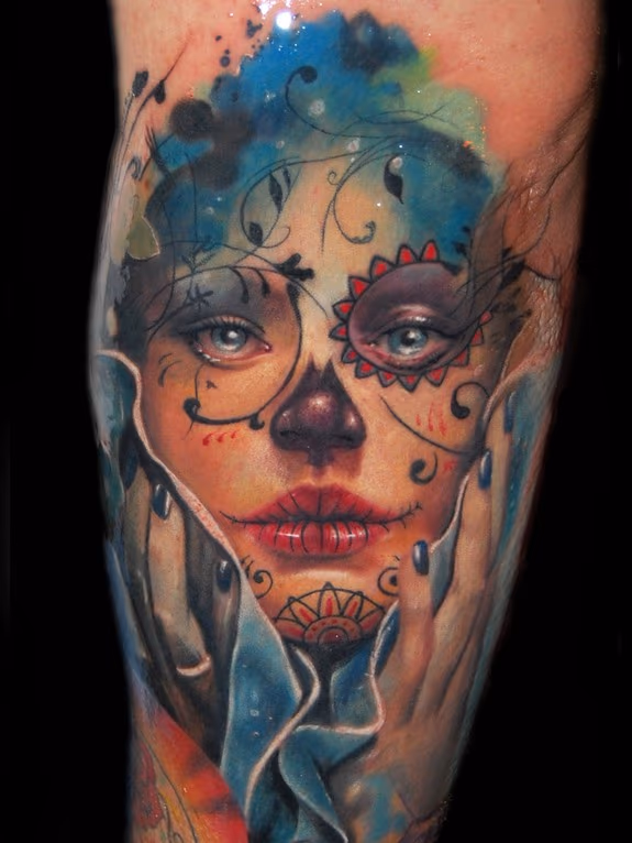 Day of the Dead tattoo