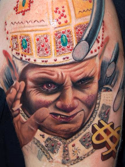 Pope Tattoo